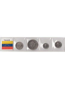 VENEZUELA  set  1 Bolivar -  5 Bolivares -10 - 20 Bolivares - Buona Condizione
